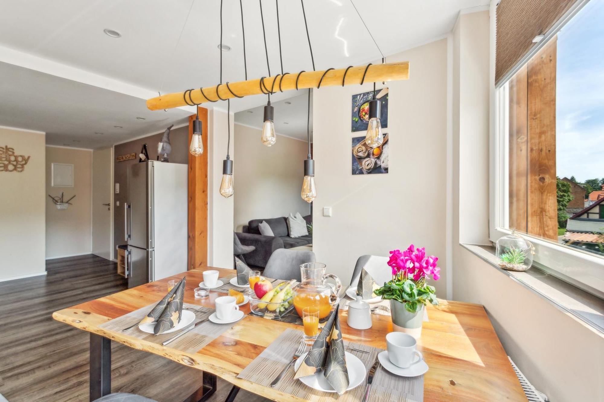Apartment Harzquelle Center Thale - Grill & Garden Esterno foto
