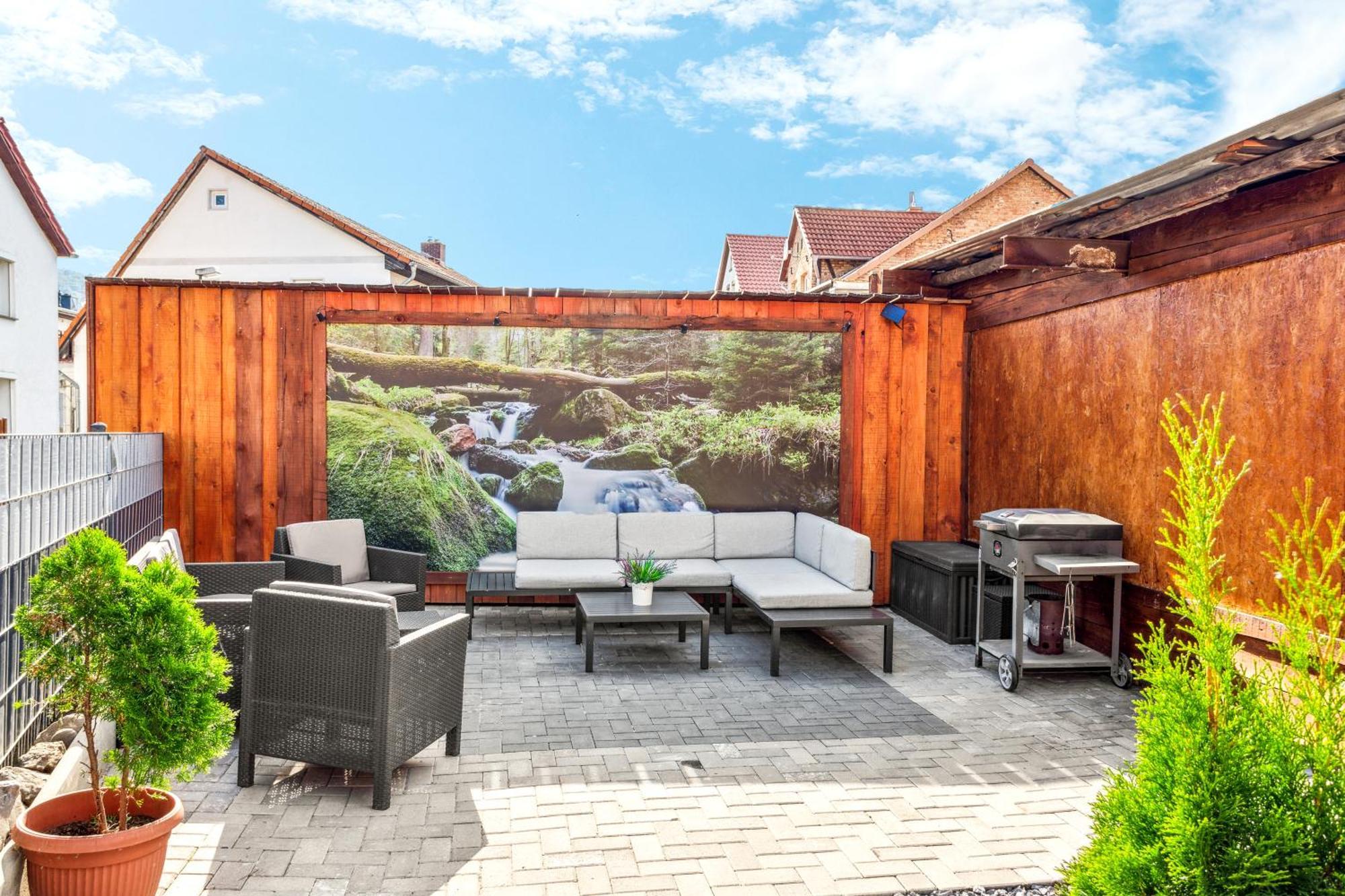 Apartment Harzquelle Center Thale - Grill & Garden Esterno foto